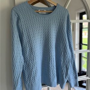 Old Navy Soft Blue Knit Pullover